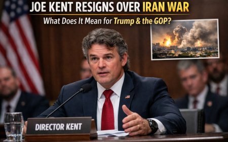Joe Kent Resignation Over Iran War: What It Means for Trump and GOP Unity
